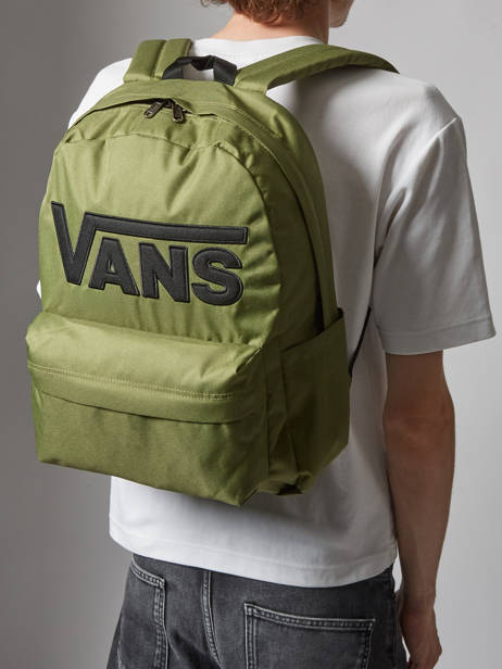 Rugzak 1 Compartiment Vans Groen backpack VN000H4Z ander zicht 1